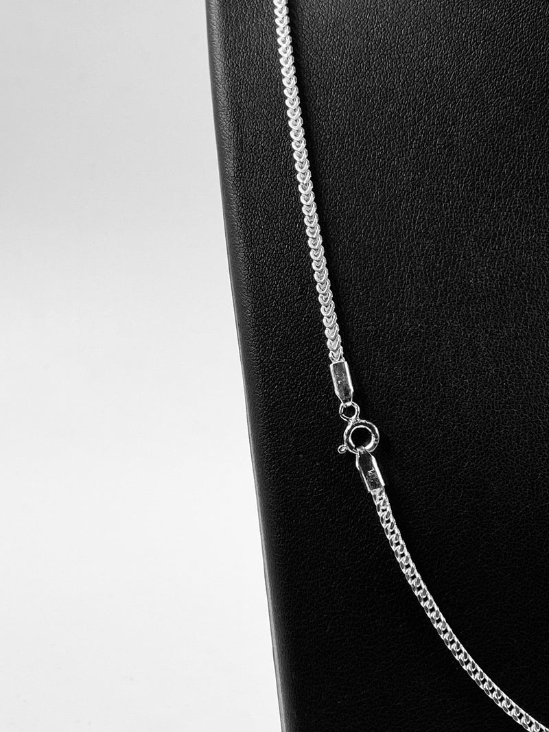 28" Franco Link Sterling Silver Chain